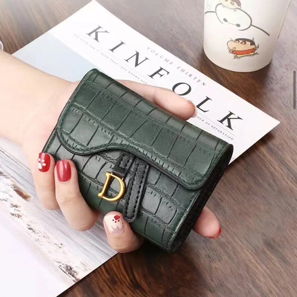 Elegant Green - Luxury Card Holder ( Short Walet ) - Picture 12 of 14